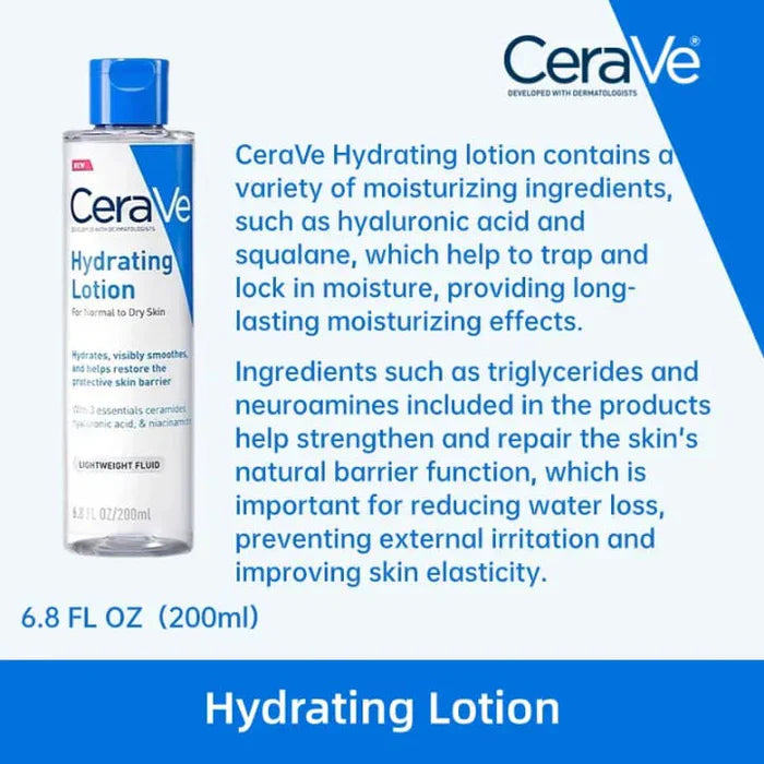 CeraVe Hydrating Lotion for Normal to Dry Skin
