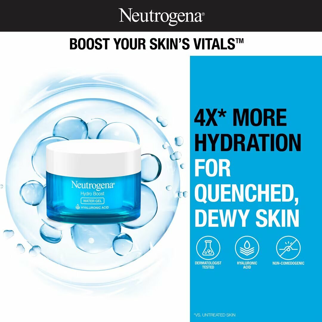Neutrogena Hydro Boost Hyaluronic Acid Water Gel Moisturiser (50ml)
