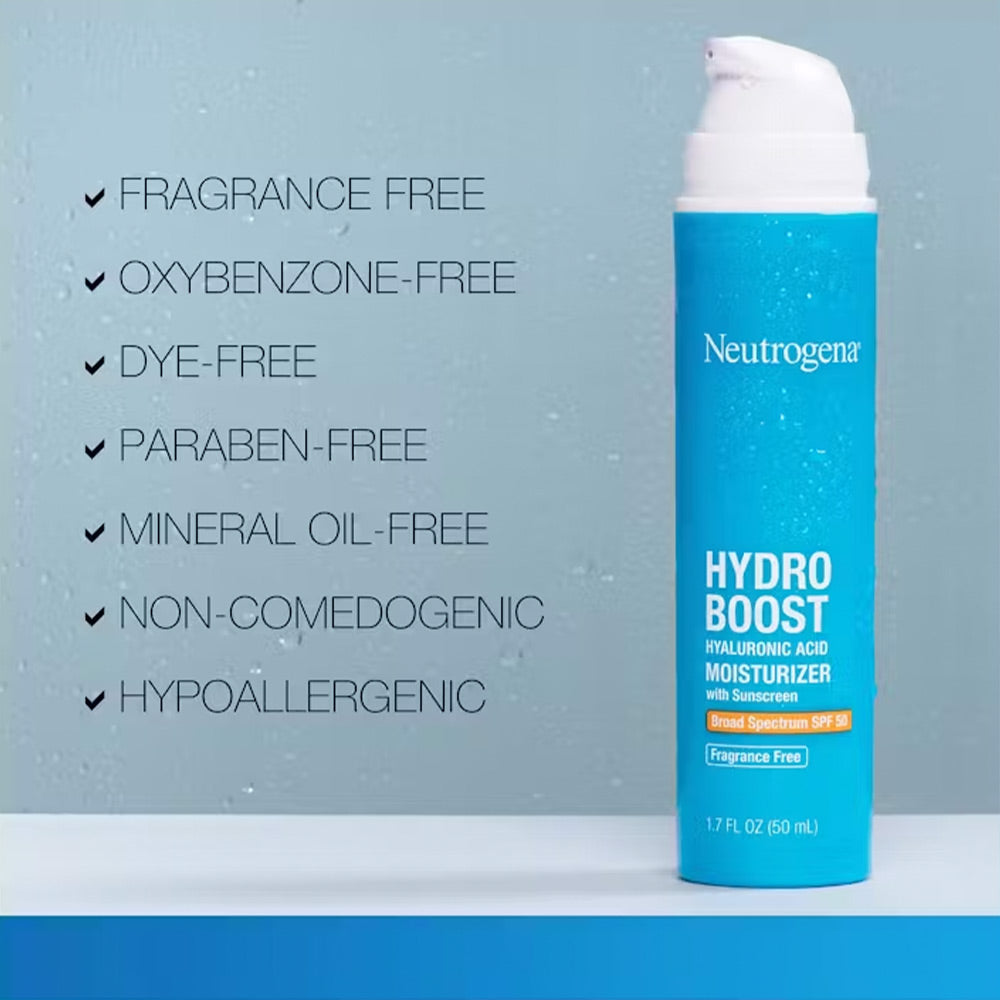 Neutrogena Hydro Boost Hyaluronic Acid Moisturizer with sunscreen