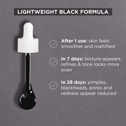 Garnier Skin Active AHA+BHA Charcoal Anti-Blemish Serum 30ml