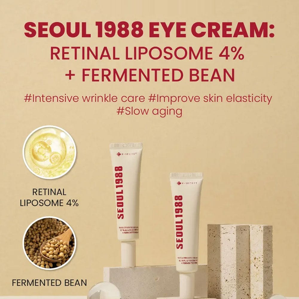 K-SECRET - SEOUL 1988 Retinal Liposome 4% + Fermented Bean Eye Cream