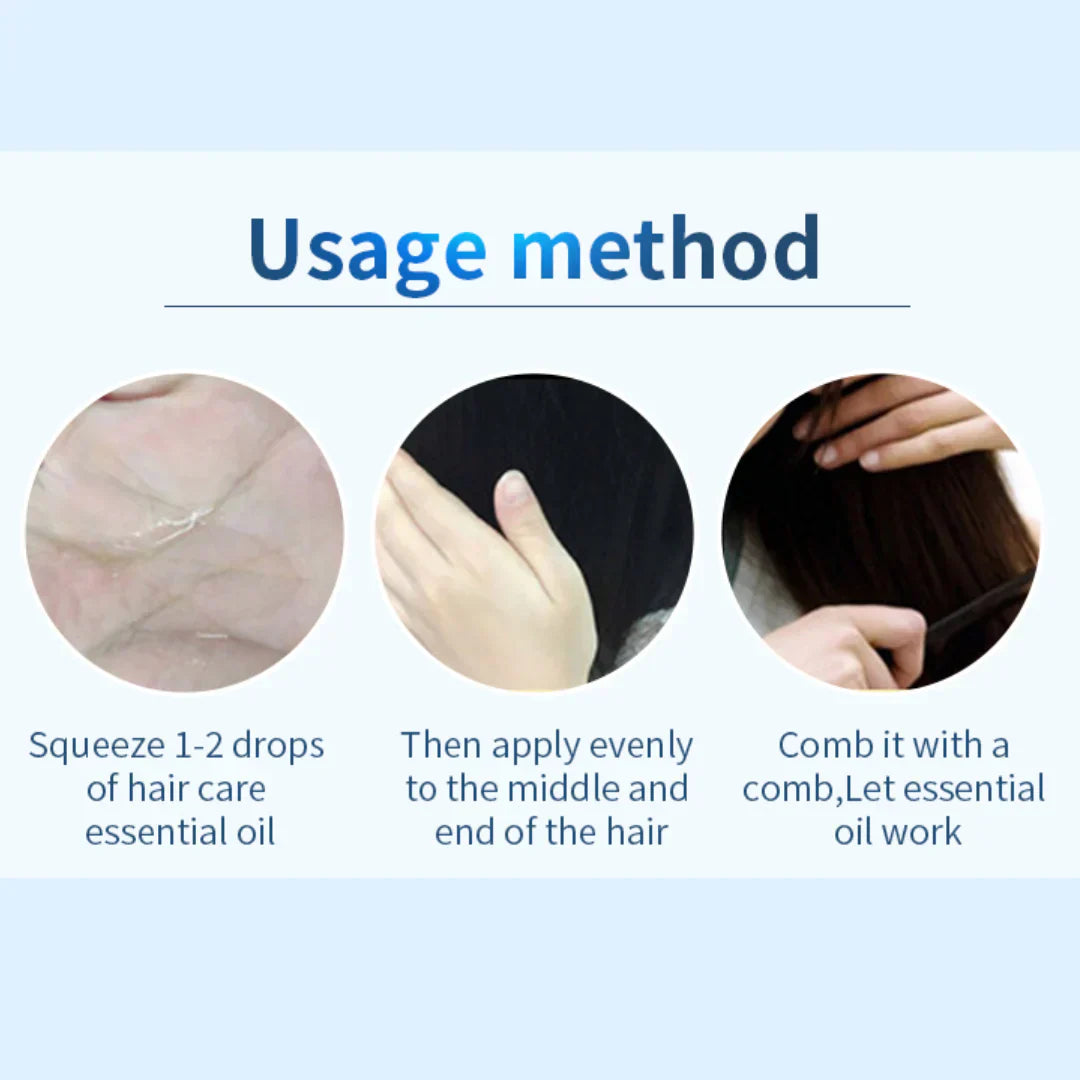 Keratin Moisturizing & Smoothing Hair Serum with Morocco Oil – 80ml