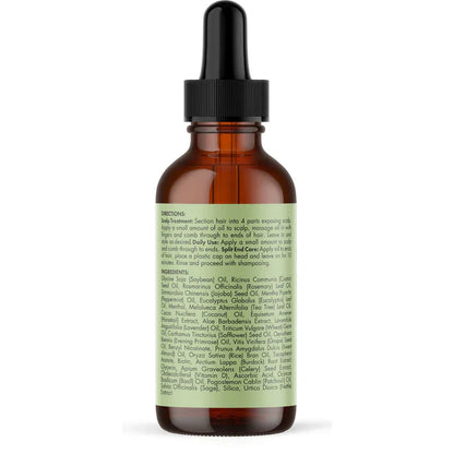 MIELLE Rosemary Mint Scalp & Hair Strengthening Oil