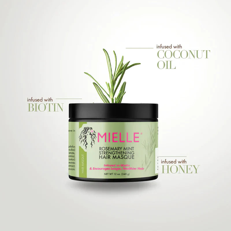 MIELLE Rosemary Mint Strengthening Hair Masque