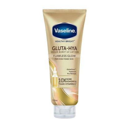 Vaseline Gluta-Hya Serum Burst UV Lotion Flawless Bright