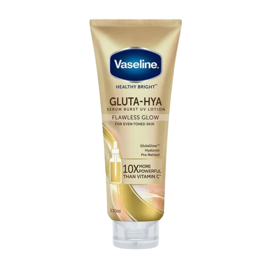 Vaseline Gluta-Hya Serum Burst UV Lotion Flawless Bright
