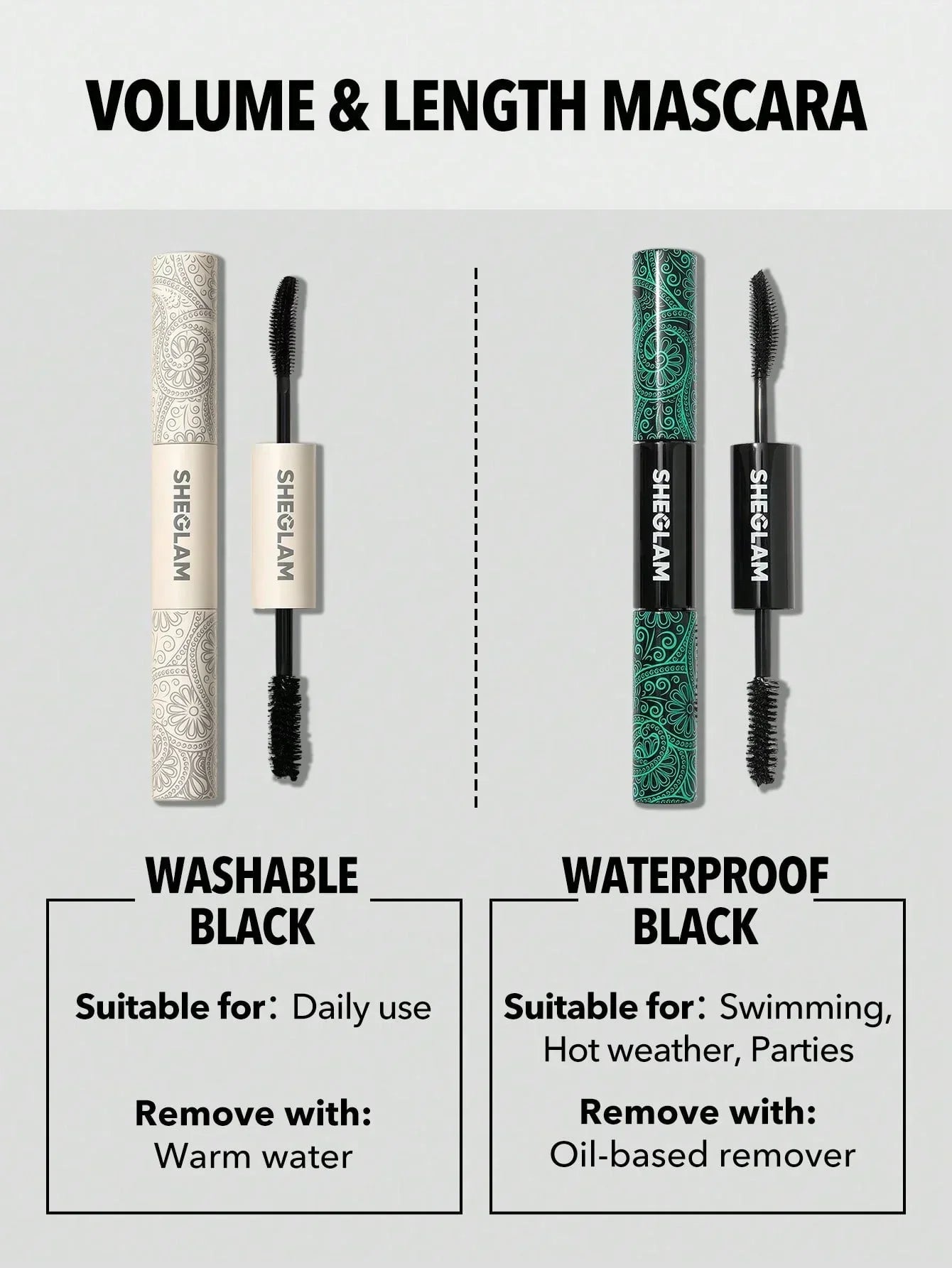 SheGlam All-in-One Volume & Length Mascara