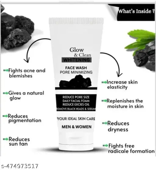 Glow & Clean Charcol Face Wash