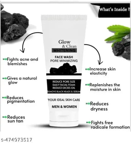 Glow & Clean Charcol Face Wash